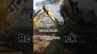 rc race track building at day 3 #rccar #racetrack #chennai#mannivakkam #india