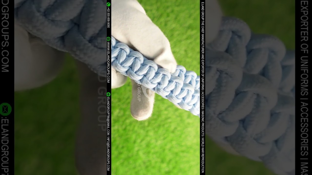 Shoulder Cord (Royal/Ultra Blue), Shoulder Cords, Ceremonial Shoulder Cords