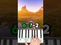 Minecraft Clark - Piano Tutorial #shorts