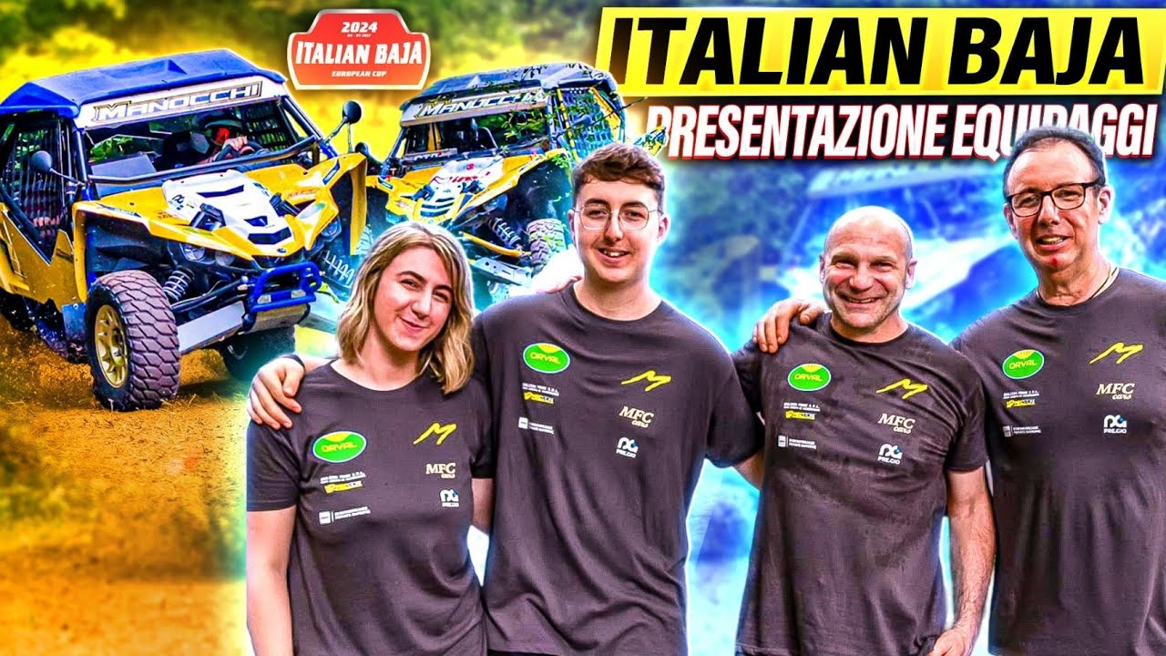 EQUIPAGGI MANOCCHI - Presentazione Italian Baja 2024