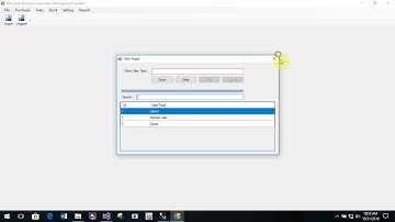Accounting Management System Part 8 MainForm Design and User Types in C#  C Sharp