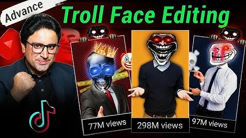 Advance TROLL FACE  Edit | How to Edit Troll Face in Capcut | Troll Face Video Editing | JN Tech
