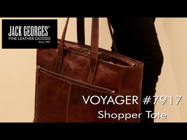 Jack Georges Voyager Zip Top Tote Bag