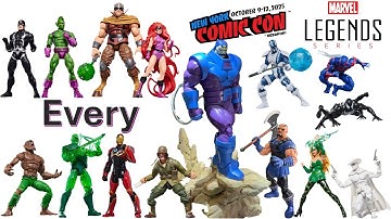Every NYCC New York Comicon 2025 Hasbro Marvel Legends Reveals