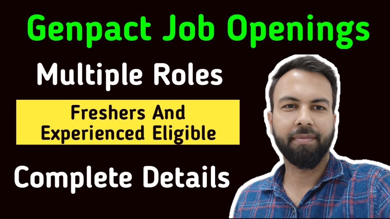 Genpact Recruitment 2025 | How To Apply In Genpact | Genpact Job ...