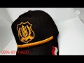Topi Caps Jaring Bordir Satpam List Kuning