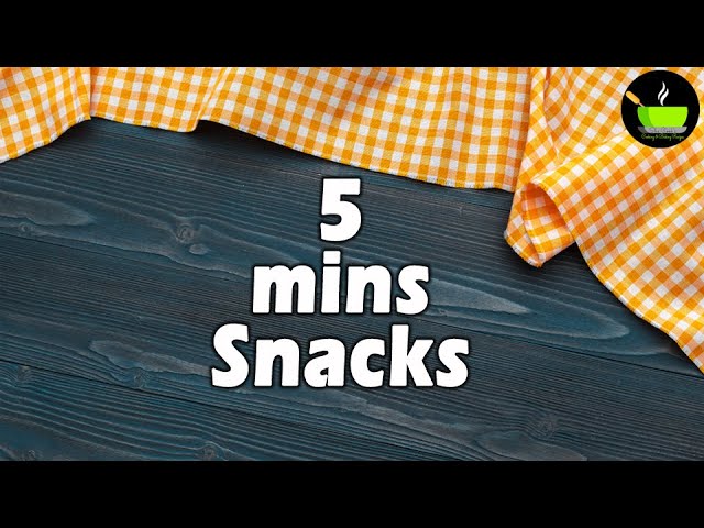 5 Minute Easy Snacks Recipe | Evening Snacks | Instant Snacks | Teatime Snacks Recipes |  Snacks | She Cooks