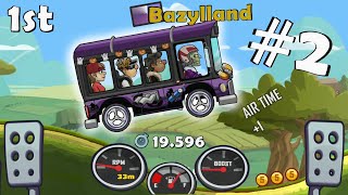 We play in Hill Climb Racing 2 - Gameplay and Truck Ride #2 - Android screenshot 2