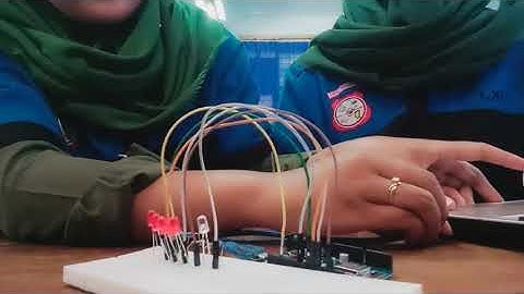 Web server WMOS d1 5 LED