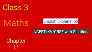 #Study time Class 3|Maths|Chapter 11|Jugs and Mugs/Fully solved from book - English Explanation