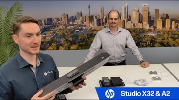 HP Poly Studio X32 & A2 Audio