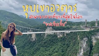 หุบเขาอวตาร สะพานกระจกที่ยาวที่สุดในโลก ทัวร์เที่ยวจางเจียเจี้ย ประเทศจีน Ep.4 l Zhangjiajie China