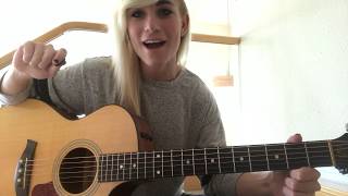 beginner guitar chord exercise - f c am g
