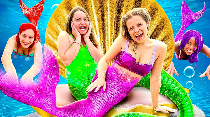 NINNA E LE SUE AMICHE DIVENTANO SIRENE PER UN GIORNO!!🧜‍♀️