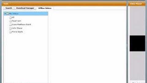 Flex Youtube Interface
