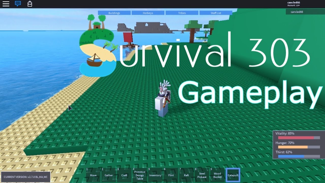Roblox Survival 303 Gameplay Youtube