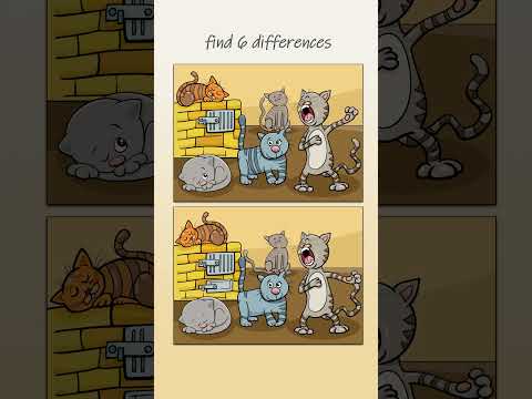 Find 6 Differences!!!