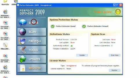 Perfect Defender 2009 / PerfectDefender2009 Virus Removal Video