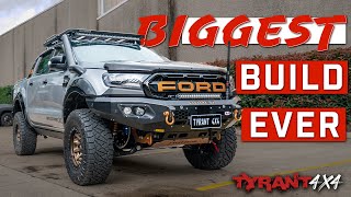 BIGGEST 4x4 build EVER. Modified Wildtrak X completely decked out. Must see build.