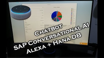 ChatBot with Alexa and SAP Conversational AI + Hana