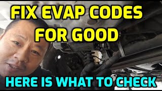 HOW TO FIX EVAP CODES FOR GOOD (LARGE/SMALL LEAK DETECTED) P0455 P0456 P0457 P0458 P0459