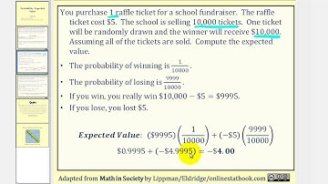 (New Version Available) Probability:  Expected Value