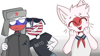 RUSSIA'S REACTION TO THE SHIP RUSAME || ANIMATION 【COUNTRYHUMANS】