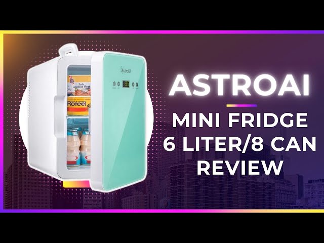 AstroAI Mini Fridge 6 Liter/8 Can Skincare Fridge for Bedroom