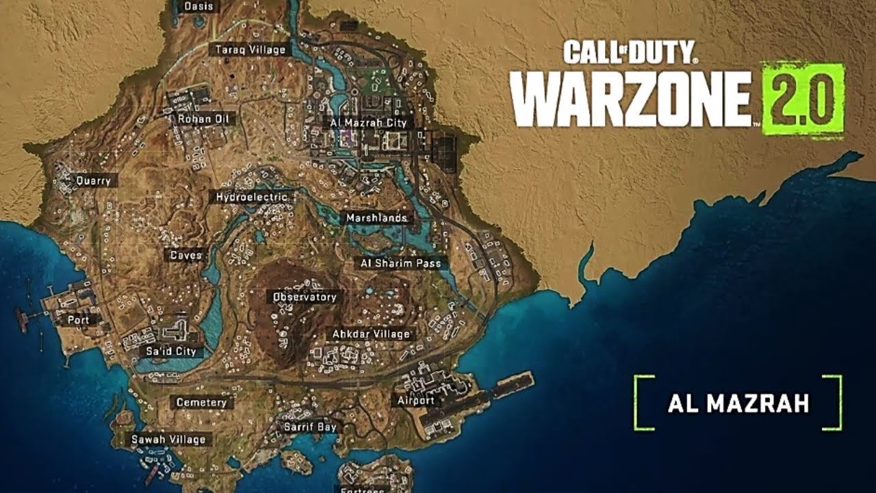 Inside Al Mazrah, the new map for 'Warzone 2.0' - Washington Post