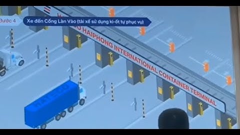 Cảng HATECO Hải Phòng hướng dẫn tài xế sử dụng TAS và SmartGate để ra vào cảng giao nhận container.
