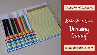 Información Make Your Own Artist Drawing Case : DIY Colored Pencil and Notepad Storage Tutorial Actualización