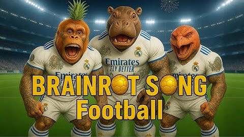BRAINROT RAP | Brainrot Football Music  ( Official Music Video)