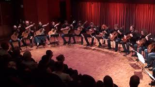 Santiago by Ken Murray performed by the Riverside Guitar Ensemble directed by Karin Schaupp