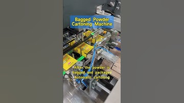 #powder  #pouch  #cartoningmachine: Precision and Efficiency in #packaging !