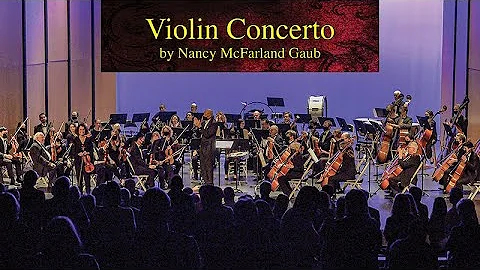 Concerto in D for violin and orchestra by Nancy Mc...