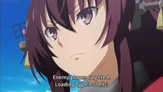 Kancolle Yamato Fire Scene