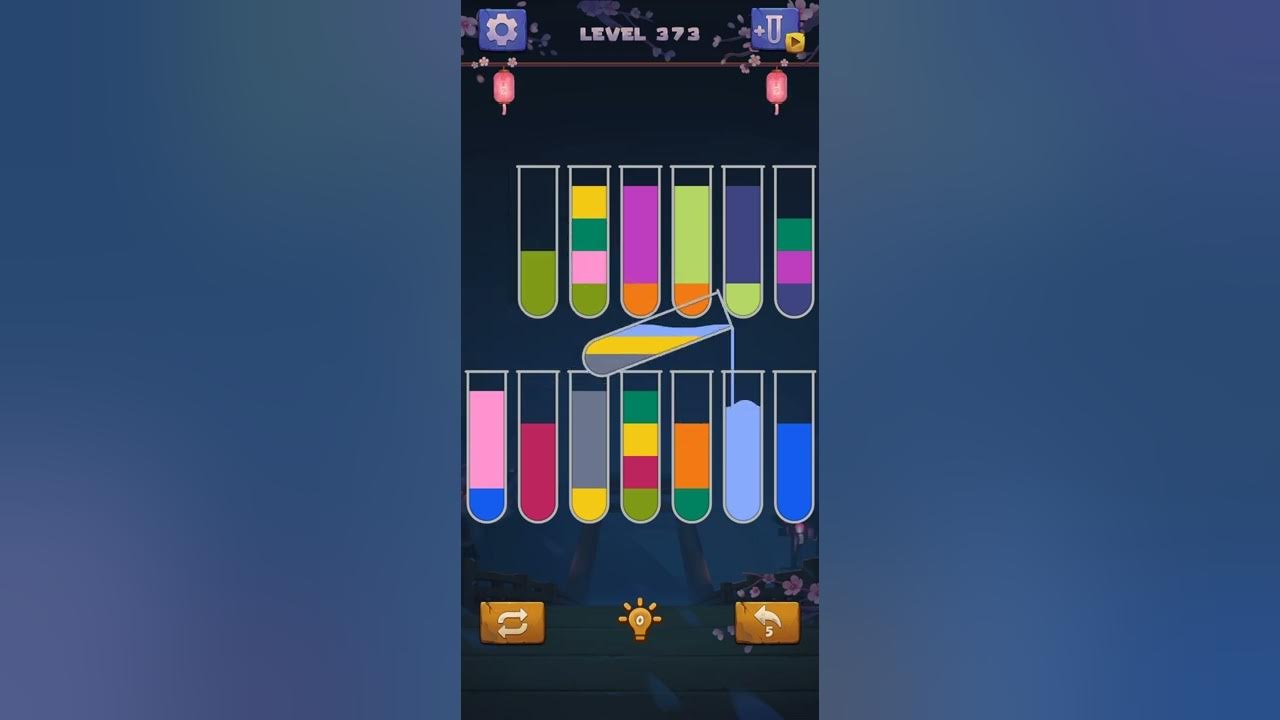 Bubble Shooter Level 373 Gameplay 