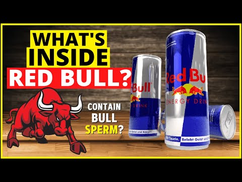 What's inside RED BULL energy drink? Red Bull Ingredients explained. Contain bull