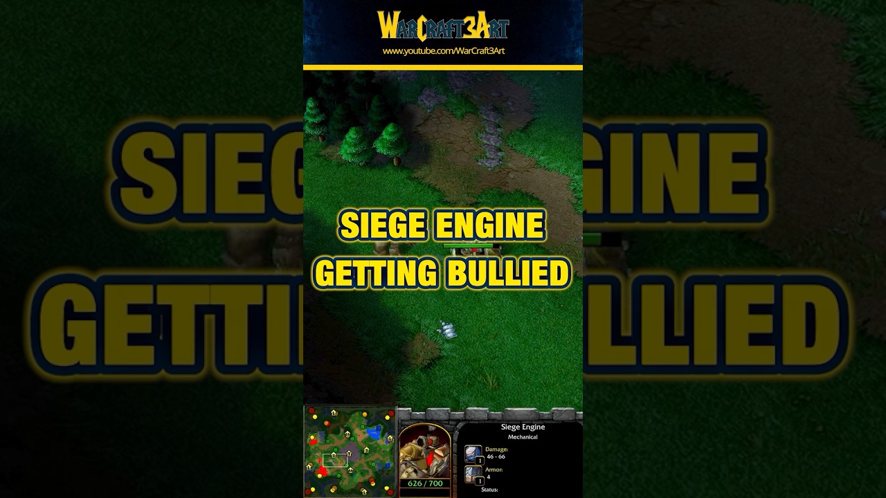 Siege Engine Getting Bullied