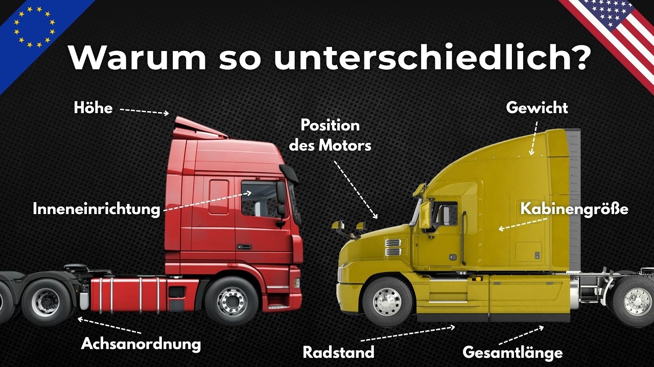 Deutsche vs Amerikanische Trucks - Der große Vergleich!