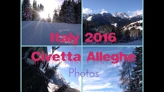 Italy 2016 (12.2-20.2) Alps Dolomiti sci Civetta