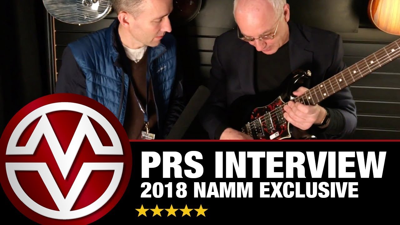 Paul Reed Smith Interview - New 2018 Models (NAMM Exclusive) - YouTube