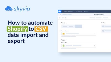 Shopify & FTP Integration: Products & Orders CSV Import/Export Automation