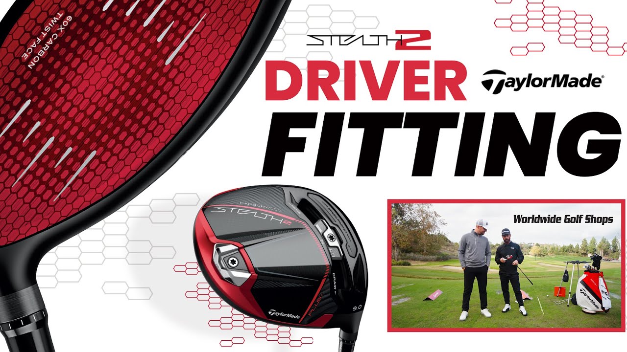 DRIVER FITTING NEW TaylorMade Stealth 2 With Chris