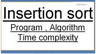 insertionsort in hindi