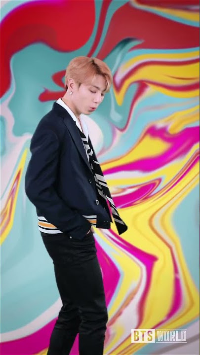 Jungkook doing DNA whistle