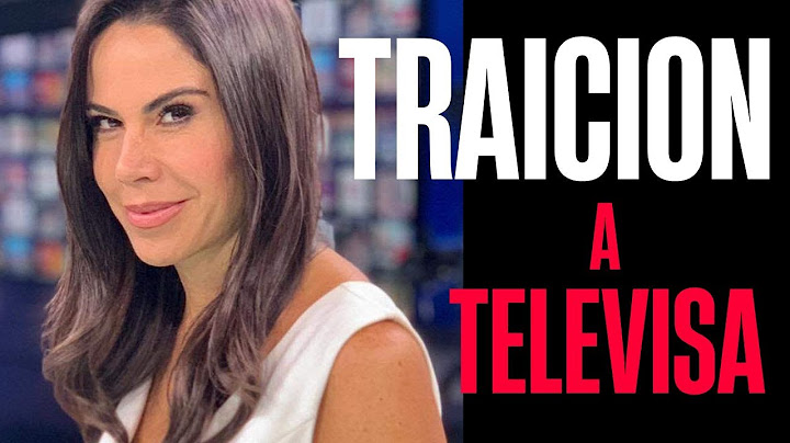 PAOLA ROJAS CORRIDA DE TELEVISA
