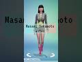Masami Sakamoto antes vs después ✨ #sims4 #sims4glowup #sims4cas #simsstyle