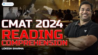 CMAT 2024 Reading Comprehension Part  03 | Lokesh Sharma