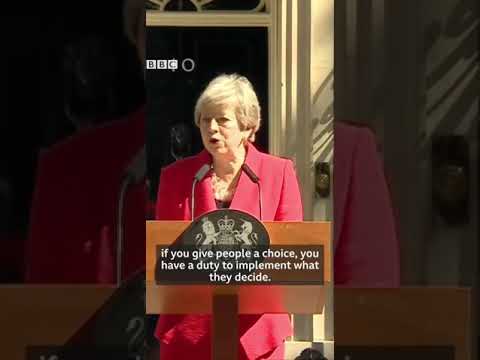 VIDEO: British Prime Minister Theresa May Announces Resignation [WATC FULL SPEECH]